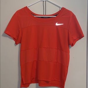 Orange Nike Running Top